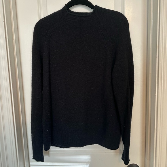 J. Crew Sweaters - J Crew classic, black roll neck sweater. Women's S.